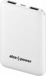 AlzaPower Onyx 5000mAh - fehér (APW-PBO05W)