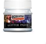PENTART Glitterpaszta 50ml közepes lézerezüst PENTART