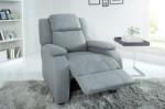  COMFY kényelmi design fotel - világosszürke (37930)