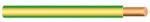 Prysmian MCU vezeték 1x1, 5mm2 zöld-sárga PVC szigetelésű tömör réz erű M-Cu H07V-U (MCU) (0004320100153)