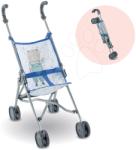 Corolle Cărucior sport de păpușă pliabil Umbrella Stroller Mon Grand Poupon Corolle Canne Blue pentru păpușa de jucărie 36-42 cm de la 24 de luni (CO140730)