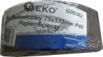 Geko Végtelenített csiszolószalag 75x533mm P40 (G00362)