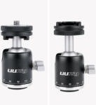  ULANZI UURig 2 az 1-ben alumínium mini gömbfej 1/4-es csatlakozással, vakupapucs adapterrel R001 (1263)