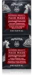 Apivita Express Beauty Revitalizing Face Mask Pomegranate Revitalizáló és Radiance arcpakolás 2x8 ml