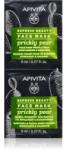  Apivita Express Beauty Prickly Pear nyugtató arcmaszk hidratáló hatással 2 x 8 ml