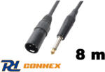 PD CONNEX CX38-8m jelkábel (6, 3 mm Jack - XLR papa)