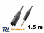 PD CONNEX CX38-1, 5m jelkábel (6, 3 mm Jack - XLR papa)