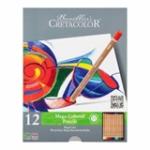 CRETACOLOR Színes ceruza készlet 12db-os Cretacolor, mega color fém dobozban