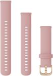 Garmin Quick Release 18 curea silicon roz pudra Vivoactive 4s/ Vivomove 3s (010-12932-03) - trisport