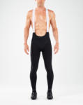 2XU - colanti ciclism barbati Elite Cycle Thermal Bib Tight - Black Reflectorizant (MC5412b-BLK-REF)