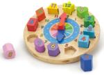 New Classic Toys - Puzzle din lemn, Ceas (NC59235)