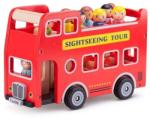 New Classic Toys - Autobuz turistic cu 9 figurine (NC11970)