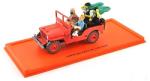 ATLAS Macheta Auto Atlas, WILLYS MB 1943 48 - TINTIN AU PAYS DE LOR NOIR - Tintin Collection by Atlas 1: 43