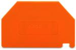 Wago Separator plate; 2 mm thick; oversized; orange (281-322)