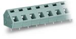 Wago PCB terminal block; 2.5 mm2; Pin spacing 7.5/7.62 mm; 4-pole; CAGE CLAMP®; commoning option; 2, 50 mm2; gray (236-204)