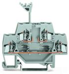 Wago Component terminal block; double-deck; with 2 diodes 1N4007; Top anode; for DIN-rail 35 x 15 and 35 x 7.5; 2.5 mm2; CAGE CLAMP®; 2, 50 mm2; gray (280-942/281-488)