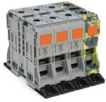Wago Three phase set; with 185 mm2 high-current terminal block; with fixing flanges; copper; 185 mm2; POWER CAGE CLAMP; 185, 00 mm2; multicoloured (285-1165)