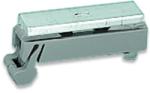 Wago Carrier with grounding foot; 90° to carrier rail; 45 mm long; Cu 10 mm x 3 mm; suitable for 790 Series shield clamping saddles (790-113)