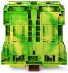 Wago 2-conductor ground terminal block; 120 mm2; suitable for Ex e II applications; lateral marker slots; only for DIN 35 x 15 rail; POWER CAGE CLAMP; 120, 00 mm2; green-yellow (285-1187/999-950)