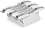 Wago Through-Board SMD PCB Terminal Block; 0.75 mm2; Pin spacing 6.5 mm; 3-pole; Push-in CAGE CLAMP®; in tape-and-reel packaging; 0, 75 mm2; white (2070-453/998-406)