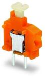 Wago Stackable PCB terminal block; push-button; 1.5 mm2; Pin spacing 3.81 mm; 1-pole; Push-in CAGE CLAMP®; 1, 50 mm2; red (235-770)