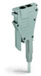 Wago Tap-off module; with anti-rotation protection; modular; suitable for 870 Series terminal blocks with jumper slots in the current bar; gray (870-425)