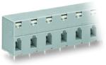Wago PCB terminal block; push-button; 2.5 mm2; Pin spacing 10 mm; 3-pole; CAGE CLAMP®; 2, 50 mm2; gray (741-503)