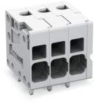 Wago PCB terminal block; 4 mm2; Pin spacing 5 mm; 5-pole; Push-in CAGE CLAMP®; 4, 00 mm2; gray (2624-1105)