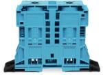 Wago 2-conductor through terminal block; 185 mm2; lateral marker slots; with fixing flanges; POWER CAGE CLAMP; 185, 00 mm2; blue (285-1164)