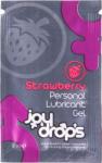 JoyDrops Lubrifiant cu aroma de capsuni Joy Drops 5ml