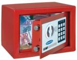 Rottner Seif mini Dagobert Rosu electronic