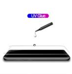  Temp-glass631893 Samsung Galaxy S20 Plus teljes lefedettséget biztosító karcálló, ütésálló kijelzővédő üvegfólia UV ragasztóval, UV lámpával , tempered glass, törlőkendővel, fólia (Temp-glass631893)