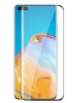 Samsung Huawei P40 Pro karcálló edzett üveg HAJLÍTOTT TELJES KIJELZŐS Tempered Glass kijelzőfólia kijelzővédő fólia kijelző védőfólia eddzett UV kötésű - rexdigital