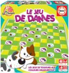 Educa Joc de societate Dama Le Jeu de Dames Educa în limba franceză, pentru 2 jucători, pentru vârsta 5-99 de ani (EDU18154) Joc de societate