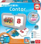 Educa Joc educativ Învățăm cifrele Educa 20 piese de la 1 până la 10 potrivit de la 3-5 ani (EDU16592) Joc de societate