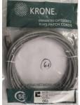 COMMSCOPE Patch cable FTP Cat. 5e 5m Krone, Gray