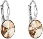 Swarovski elements argint agățat cercei Swarovski elements aur oval 31276.5