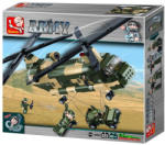 Sluban Army - CH-47 Chinook katonai szállító helikopter (M38-B0508)
