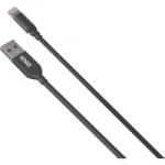 YENKEE USB 2.0 /Lightning szinkronizáló és töltőkábel 1m fekete (YCU 611 BK)