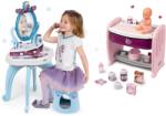 Smoby Set masă cosmetică Frozen Smoby cu scaun și căsuță pentru păpușă cu zonă de zi și de noapte (SM320233-8)
