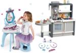 Smoby Set masă cosmetică Smoby cu scaun 2 în 1 Frozen cu casă de marcat mechanic Frozen (SM320233-12)