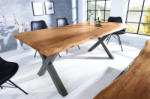 LuxD Étkezőasztal Massive X Honey 180 cm - asztallap 35 mm - akácia