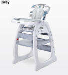 Caretero HOMEE átalakítható etetőszék Grey