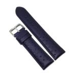  Curea de ceas din Piele Naturala - Culoare Albastra, textura mata - 22mm - GR3875 (GR3875)