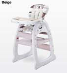 Caretero HOMEE átalakítható etetőszék Beige