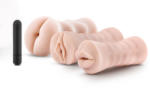 Blush Novelties M For Men 3pack Vibrating Stroker Kit