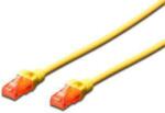 ASSMANN Premium CAT 6 UTP patch cable, Length 5, 0m, Color yellow (DK-1612-050/Y) - vexio