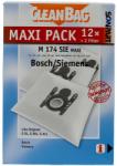  Cleanbag mint Bosch Siemens Typ G All mikroszálas porzsák 12 db-os + 2 filter