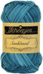 Scheepjes Sunkissed 06 Oceanside - zöldes kék pamut fonal