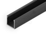 Topmet LED profil SMART16 BC3/U4 fekete (F1020021)